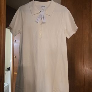 Medium Cream Polo Dress
